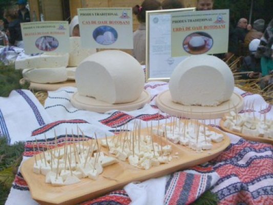 Brânza de oaie de Botoşani, atestată de Ministerul Agriculturii